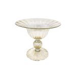 Murano Glass and 24K Gold Cake Stand