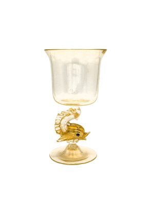 Murano Glass and 24K Gold Vase