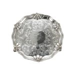 Silver tray Charles Raily  George Storer