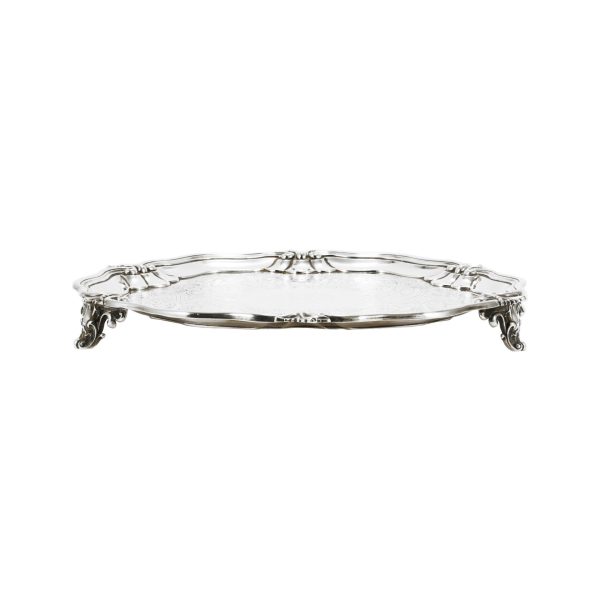 Silver tray Charles Raily  George Storer