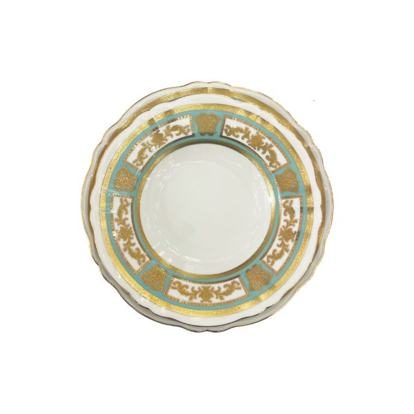 Deep Plate Grace Tiffany Light Ivory