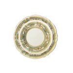 Deep Plate Grace Tiffany Light Ivory