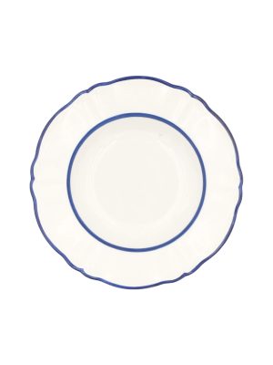 Piatto Fondo Ornato doppio filo Blu