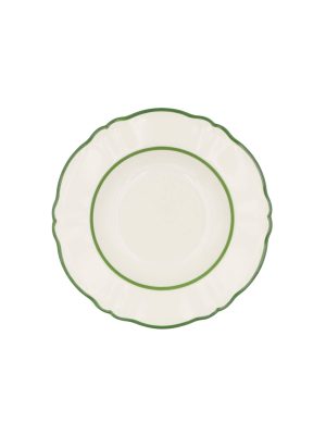 Piatto Fondo Ornato doppio filo Verde