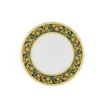 Royal Florentia Green Dessert Plate