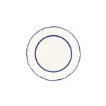 Ornate Fruit Plate with Double Blue Thread