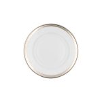 Thin-Rimmed Fruit Plate with Platinum Band