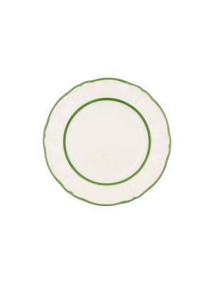 Piatto Frutta Ornato doppio filo Verde