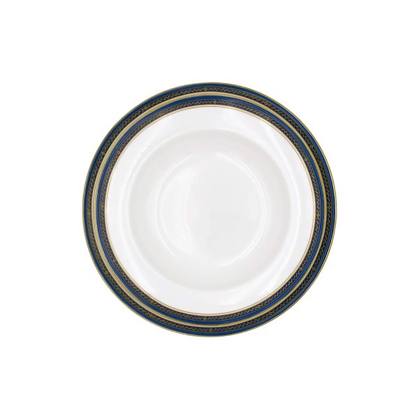 Aynsley 1775 Blue Garland Bone China deep plate