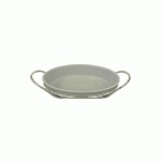 Medium Oval Porcelain Baking Dish