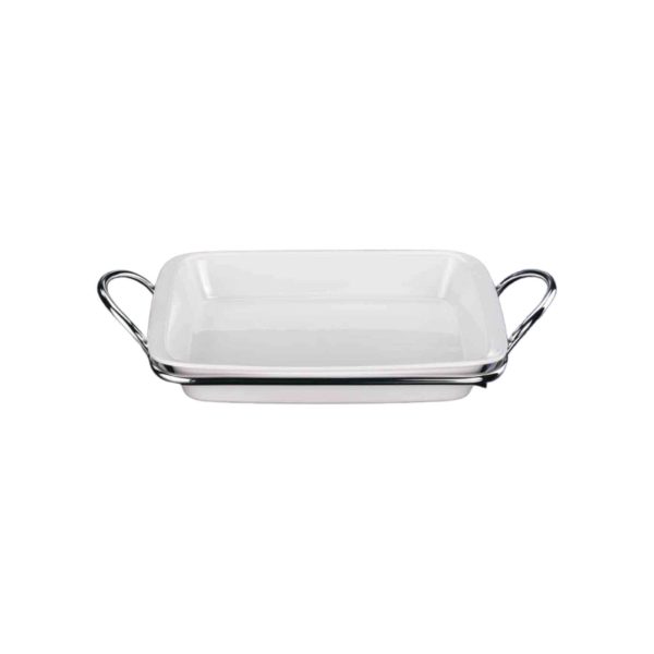 Small Rectangular Porcelain Baking Dish