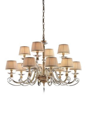 Lampadario In Cristallo Sirio L8+4