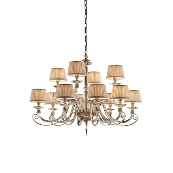 Lampadario In Cristallo Sirio L8+4