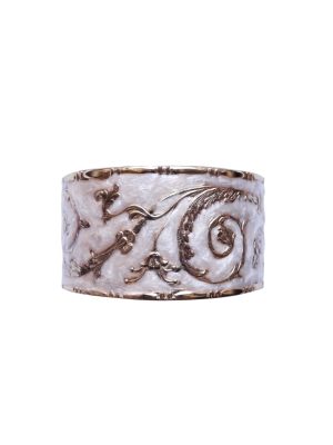 Bracciale Bianca  Smaltato Perla