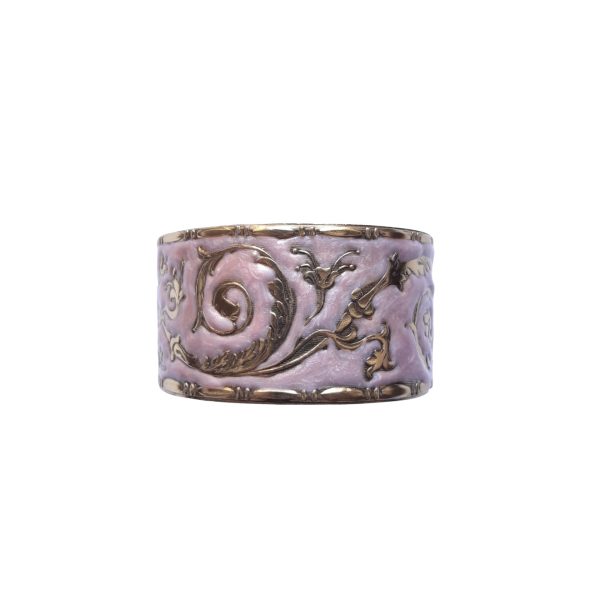 Bracciale Clarice Smaltato Rosa Chiaro