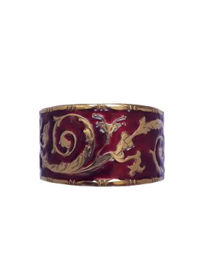 Bracciale Lucrezia Smaltato Rosso Rubino