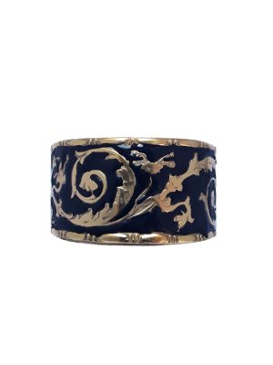 Bracciale Piccarda Smaltato Nero