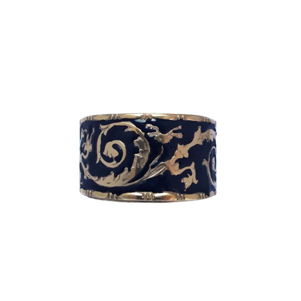 Bracciale Piccarda Smaltato Nero
