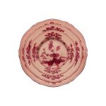 Flat dessert plate Vermiglio Oriente Italiano