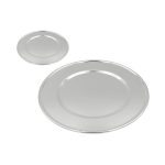 Silver Alloy Bread Plate