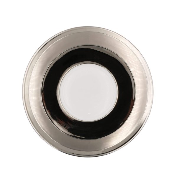 Piatto Frutta Fascia Platino