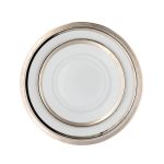 Thin-Rimmed Fruit Plate with Platinum Band