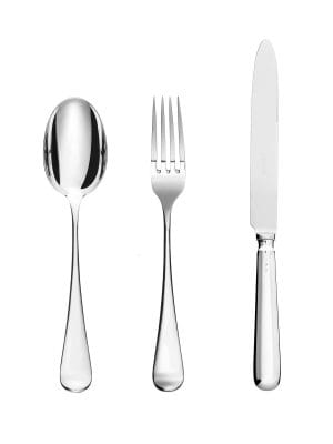Set 3 Posate Tavola in lega di Argento Spagnolo