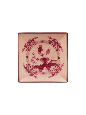 Piatto svuota tasche quadrato Vermiglio,21 cm