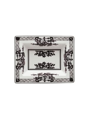 Piatto svuota tasche rettangolare Albus Oriente Italiano,cm 15x19