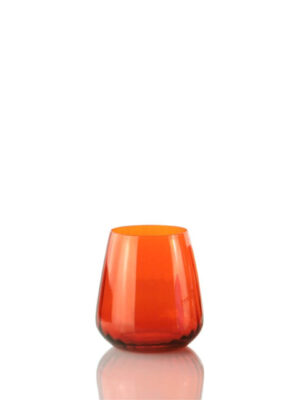 Set of 2 Joy Orange Tumblers 450 ml