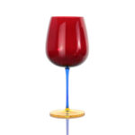 Set of 2 Gin Joy Red Glasses 750 ml