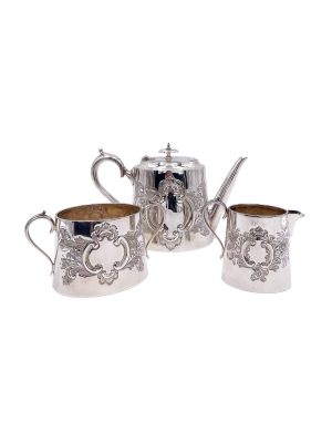 Set Tre Pezzi Tè in Sheffield 1850_1