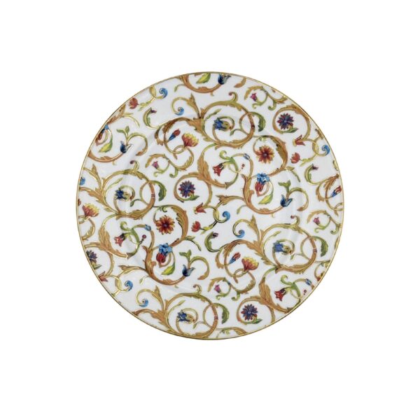 Sottopiatto Liscio Girali Decoro Totale