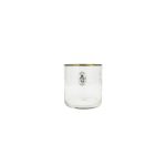 Tumbler Cilindrico Rigadin Filo Oro Largo