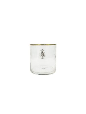 Cylindrical Tumbler Rigadin Wide Gold Thread