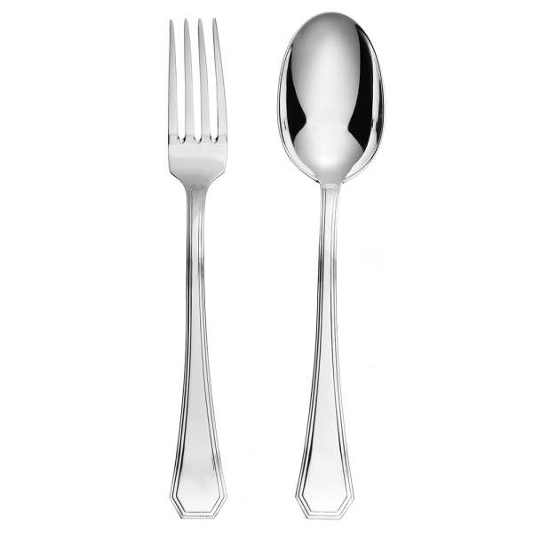 Octagonal Schiavon Serving Pair