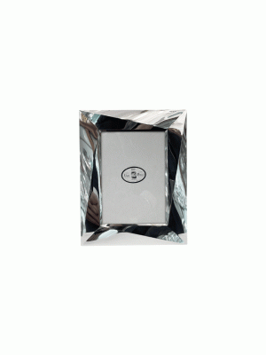 Silver Frame with Triangle decoration
