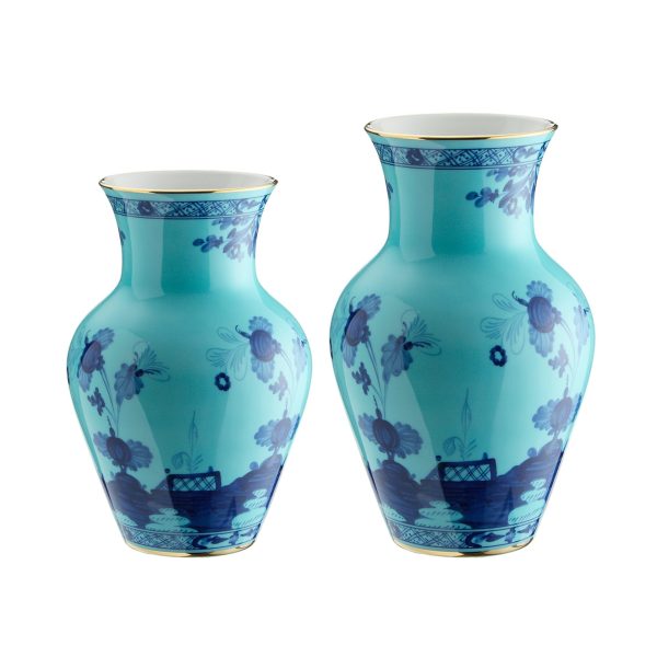 Vaso ming Iris Oriente Italiano,25 cm