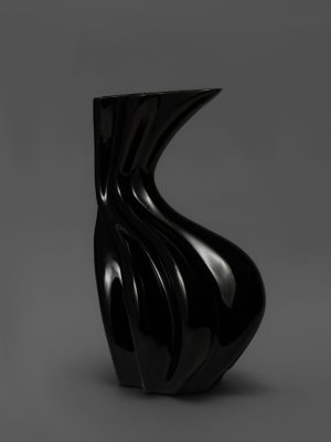 Glossy black Sinuo