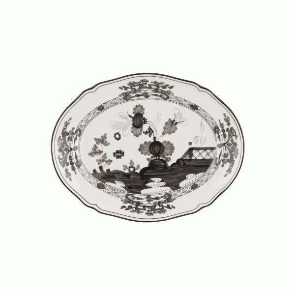 Small Oval Tray Albus Oriente Italiano