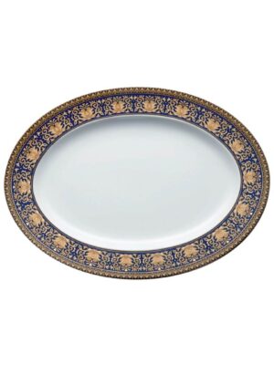 Vassoio ovale 40 cm Medusa blue