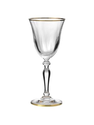 Christine Wine Glass Crystal Platinum