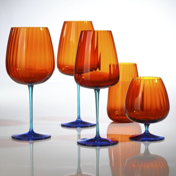 Set 2 Calice Acqua Joy Orange 700 ml