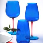 Set 2 Calice Acqua Joy Blue 700 ml