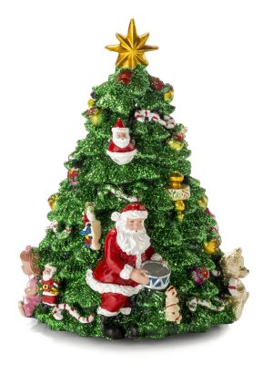 Carillon Albero Di Natale con Movimento