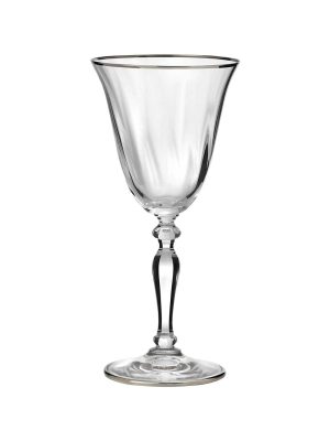 Water Goblet Christine Cristallo Platino