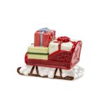 Polar Bear and Sleigh with Gifts Salt and Pepper Set