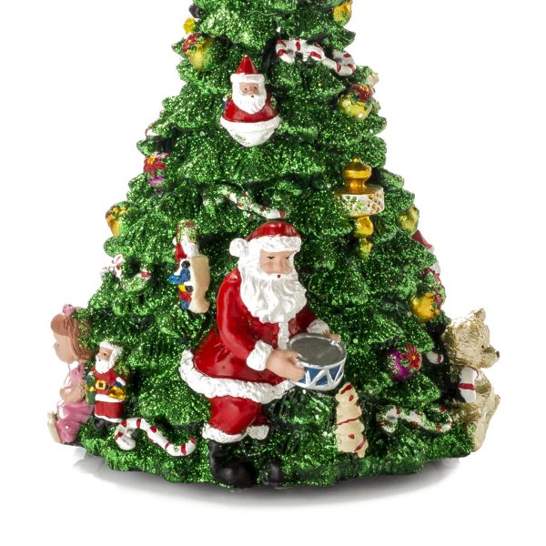 Carillon Albero Di Natale con Movimento