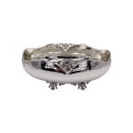 Centro Tavola Ovale Conchiglia Light Silver