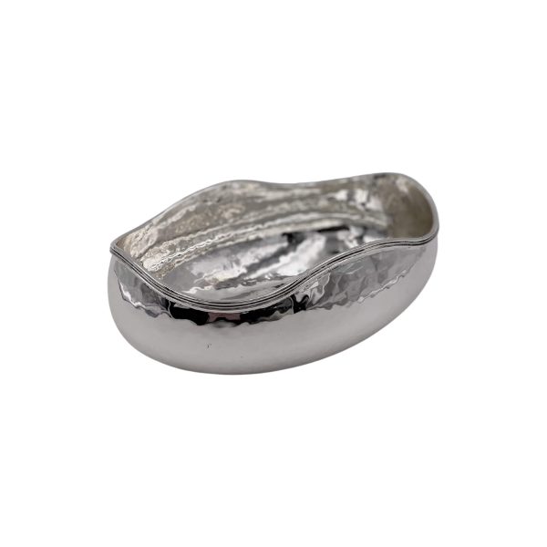 Centro Tavola Ovale Light Silver
